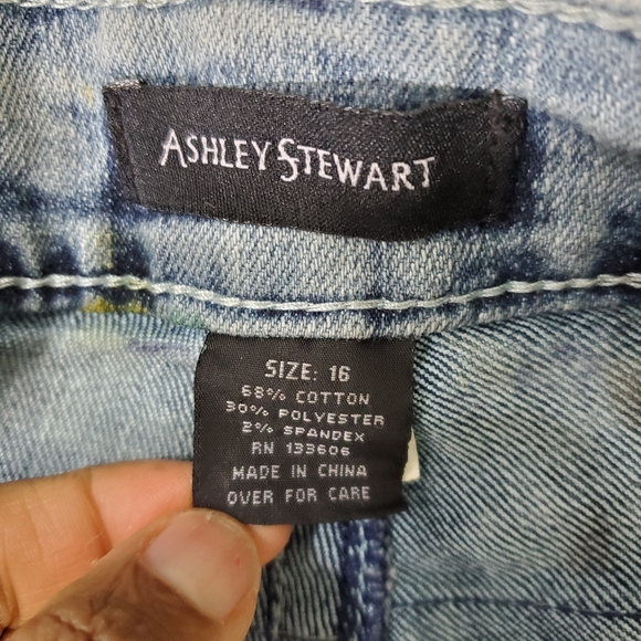 Ashley Stewart Multicolor Jeans, Size 16 - Picture 7 of 9